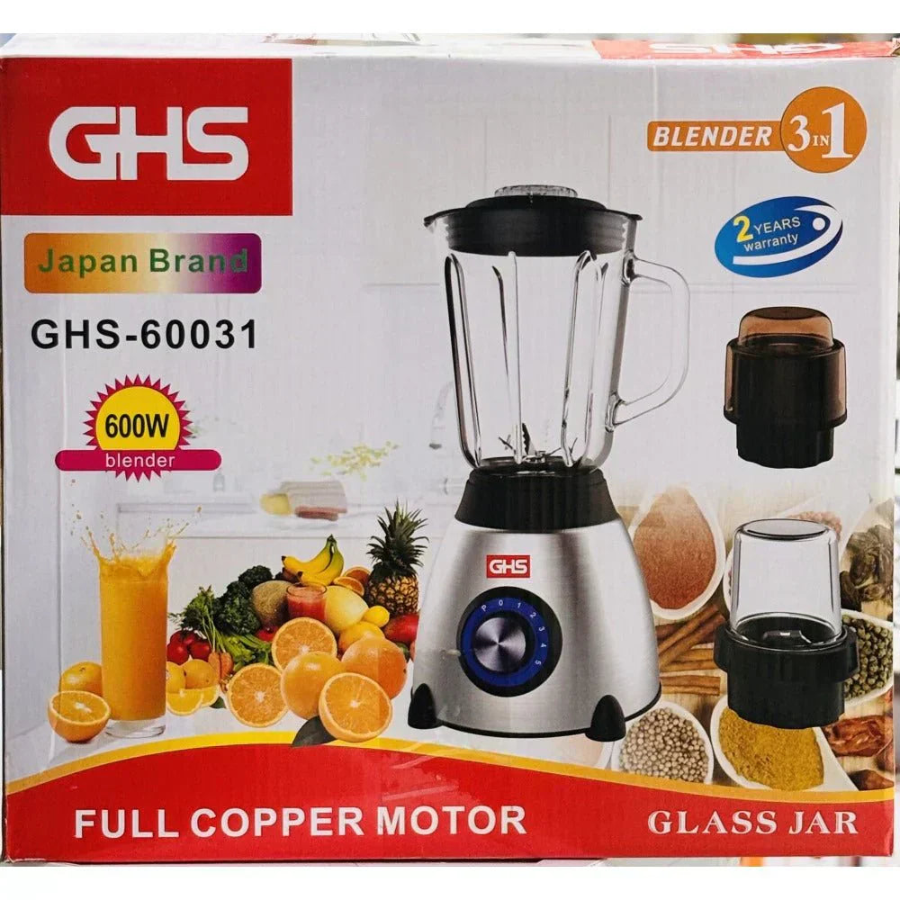 Portable 3-in-1 Juicer, Blender and Chopper in one convenient appliance